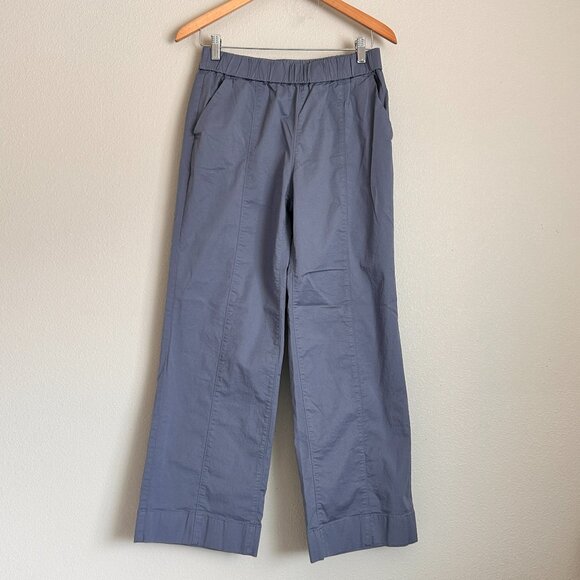 Duluth Pants Womens 6 Short Chino Trouser Pull On Wide Leg Baggy Work Stretch - Picture 1 of 14